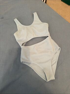 Amazon Teen One-Piece Swimsuit in Light Blue